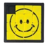 Sliding Puzzle with a smiling face